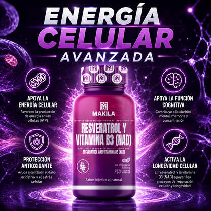 RESVERATROL CON VITAMINA B3